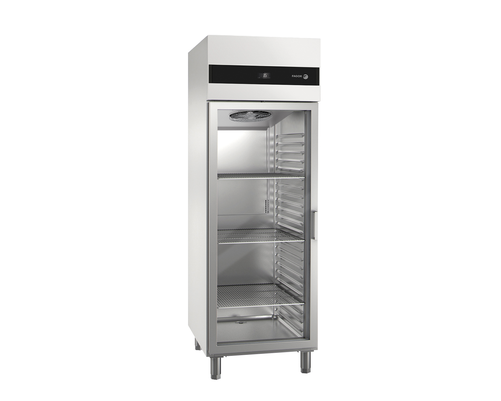 Szafa mroźnicza, 1-drzwiowa, ze stali nierdzewnej, drzwi przeszklone, 543 l, 0,58 kW, 653x842x2040 mm | FAGOR, CUN-11G GD