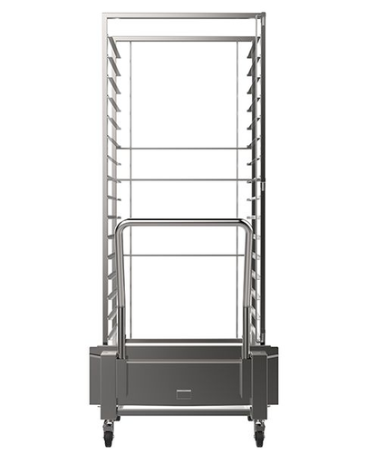 Wózek wjazdowy do pieca na 16 blach 600x400 mm, 740x560x1704 mm | EKA, EKCR16TC