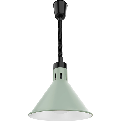 Lampa do podgrzewania potraw, wisząca, 0,25 kW, zielona | STALGAST, 692624