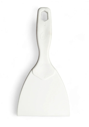 Szpachelka do ciasta, 210x105 mm, biała | HENDI, 881095