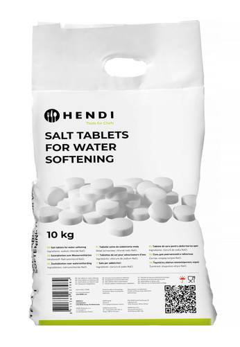 Tabletki solne do zmiękczania wody, 10 kg | HENDI, 237984