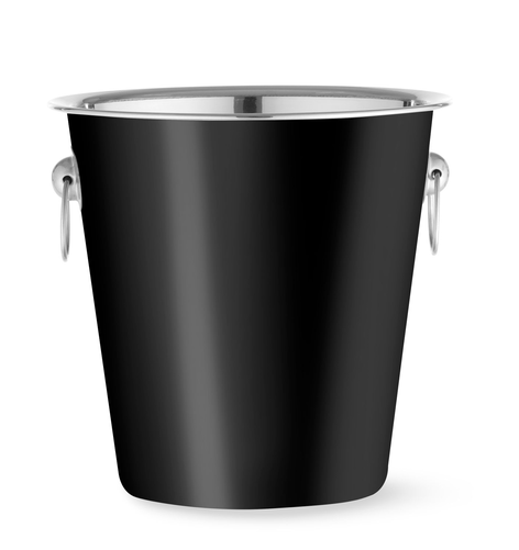 Wiadro do szampana, 3,3 l, czarne | BAR UP, 594049