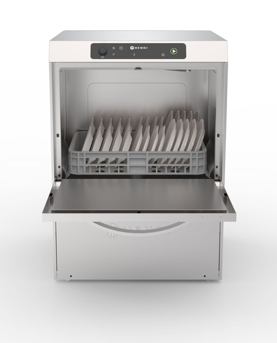 Zmywarka elektroniczna 40x40 z pompą spustową, 2,97 kW | HENDI, Profi Line