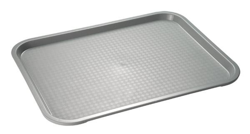 Taca prostokątna z polipropylenu 410x305x20 mm, biała | APS, 00538