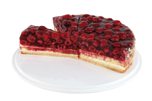 Patera do tortów i ciast z melaminy o średnicy 310 mm | APS, 468