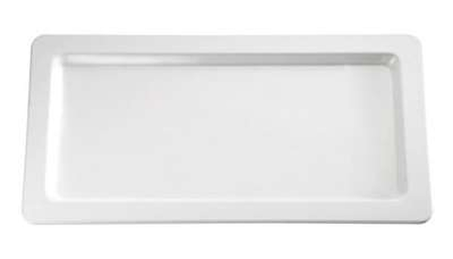 Półmisek prostokątny z melaminy GN 1/1 530x325 mm, biały | APS, Apart