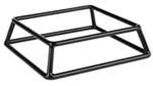 Podstawa bufetowa 180x180x180 mm, czarna | APS, Multi