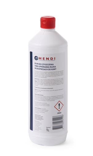 Płyn do czyszczenia toru spieniania mleka w ekspresach do kawy 1 l | HENDI, 231296