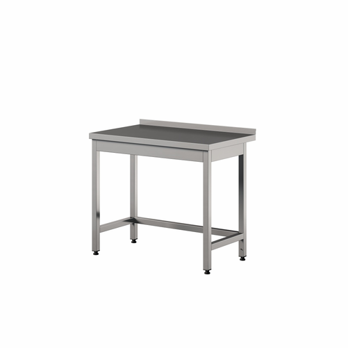 Stół przyścienny wzmocniony ze stali nierdzewnej, 900x700x850 mm, ECO Line | EDENOX, WT-97 PL B
