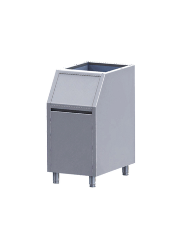 Zasobnik na lód ze stali nierdzewnej, 100 kg, 560x815x1000 mm | NTF, BIN T250