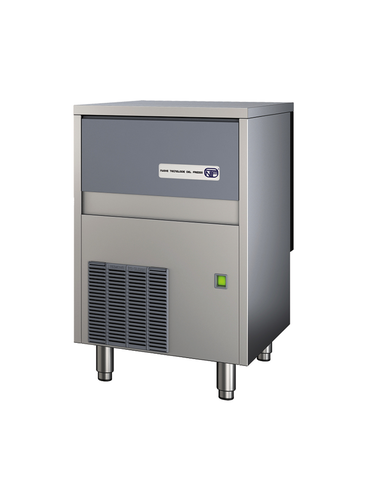 Łuskarka do lodu typu granulat 111 kg/24 h, pojemność zasobnika 19 kg, chłodzona wodą, 0,47 kW, 496x660x685 mm | NTF, SLF 190 W