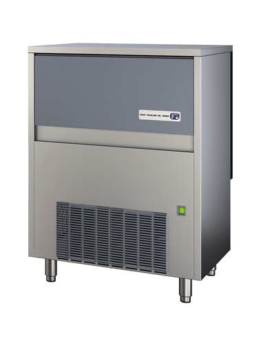 Łuskarka do lodu typu granulat 150 kg/24 h, pojemność zasobnika 38 kg, chłodzona powietrzem, 0,7 kW, 741x678x925 mm | NTF, SLF 320 A