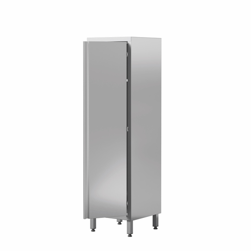 Szafa magazynowa ze stali nierdzewnej, drzwi uchylne, 400x500x2000 mm, ECO Line | EDENOX, SC1-45/20 HS HD