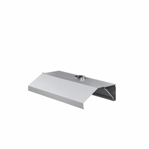 Okap przyścienny trapezowy ze stali nierdzewnej, 1000x1100x450 mm, ECO Line | EDENOX, WEH-1011/1
