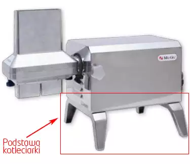 Podstawa, nóżki do kotleciarki KM27 | MA-GA, KM27P