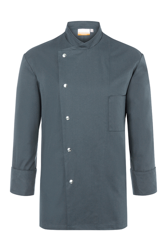 Bluza kucharska męska, rozmiar 50, antracyt | KARLOWSKY, Lars