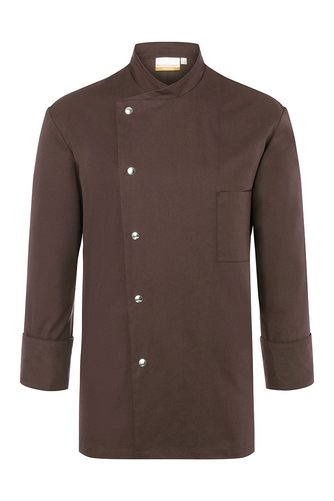 Bluza kucharska męska, rozmiar 62, jasnobrązowa | KARLOWSKY, Lars