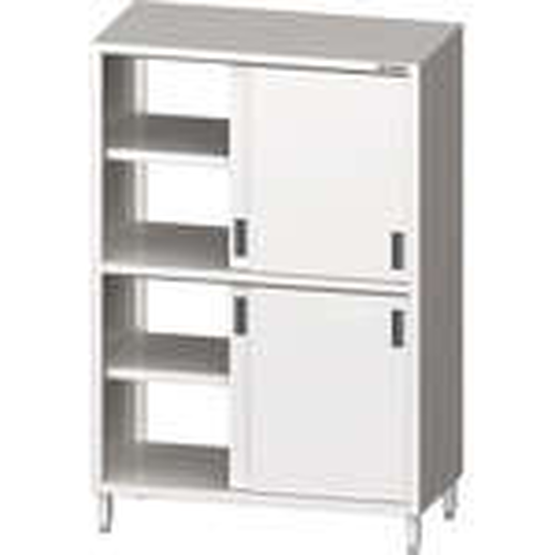 Szafa przelotowa z drzwiami suwanymi 900x600x1800 mm | STALGAST, 981666090