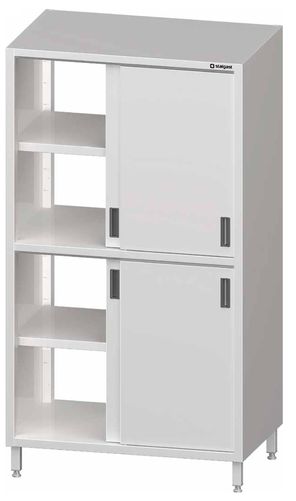 Szafa przelotowa z drzwiami suwanymi 1200x700x2000 mm | STALGAST, 981677120