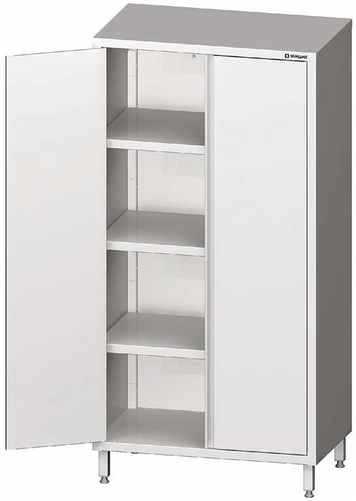 Szafa magazynowa z drzwiami skrzydłowymi 700x500x2000 mm | STALGAST, 981535070