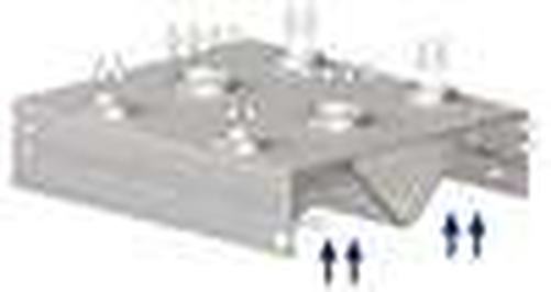 Okap centralny skrzyniowy kompensacyjno-indukcyjny 4800x2400x450 mm | STALGAST, 9821724480