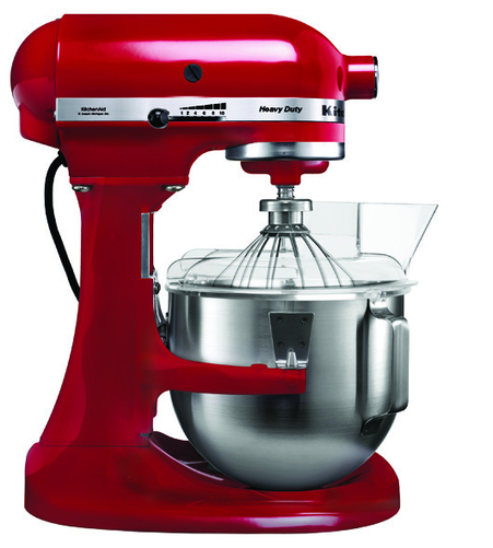 Mikser planetarny 5 l, 0,315 kW, 230 V, 340x410x260 mm, czerwony | KITCHEN AID, Heavy Duty