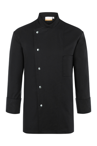 Bluza kucharska męska, rozmiar 64, czarna | KARLOWSKY, Lars