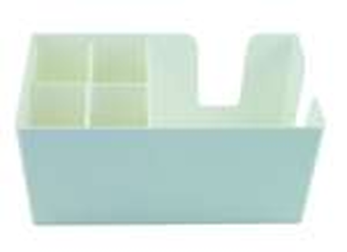 Pojemnik barmański 150x250x105 mm, biały | BAREQ, Bar Caddy