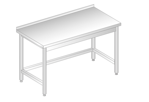 Stół do pracy 800x600x850 mm | DORA METAL, GT-3101