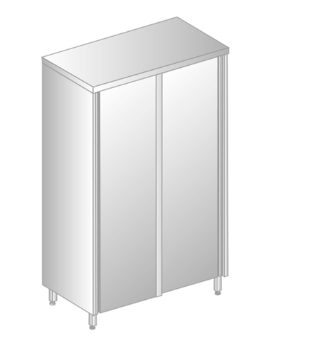 Szafa z drzwiami suwanymi 1000x500x2000 mm | DORA METAL, GT-3305.01