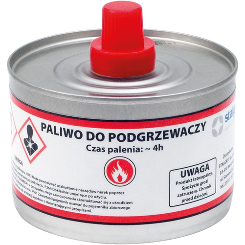 Paliwo do podgrzewaczy gastronomicznych, czas palenia 4h, 145 g | STALGAST, 430001