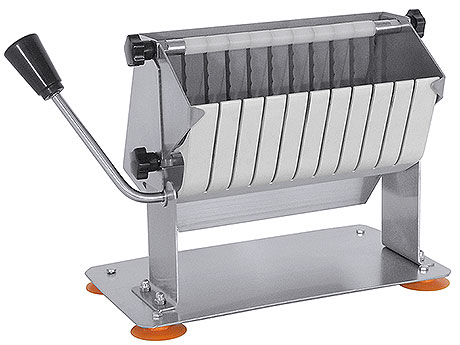 Krajalnica do kiełbasek ze stali nierdzewnej, 270x150x220 mm | CONTACTO, 3326/011