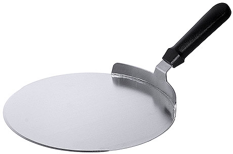 Okrągła łopatka do pizzy ze stali nierdzewnej, o średnicy 255 mm | CONTACTO, 4760/260