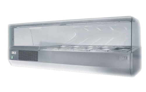 Nadstawa chłodnicza  9xGN1/4, 1925x350x460 mm | DORA METAL, DM-94050.9