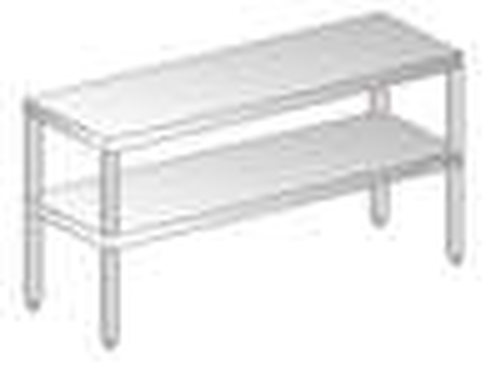 Nadstawka grzewcza podwójna 1000x300x350 mm | DORA METAL, DM-94311