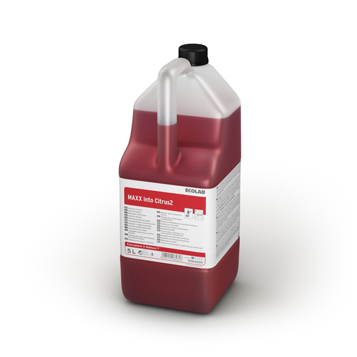 Środek do mycia powierzchni sanitarnych o zapachu cytrusowym przeznaczony do codziennego i okresowego użytku 5 l | ECOLAB, Maxx Into Citrus 2