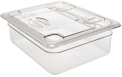 Pokrywa uchylna z nacięciem GN 1/2, przeźroczysta | CAMBRO, Camwear