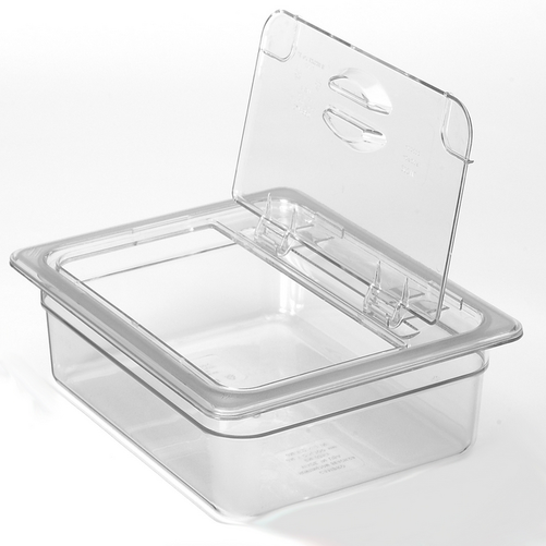 Pokrywa uchylna FlipLid do pojemnika GN 1/3, przeźroczysta | CAMBRO, Camwear