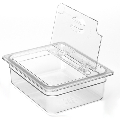 Pokrywa uchylna z otworem FlipLid do pojemnika GN 1/3, przeźroczysta | CAMBRO, Camwear