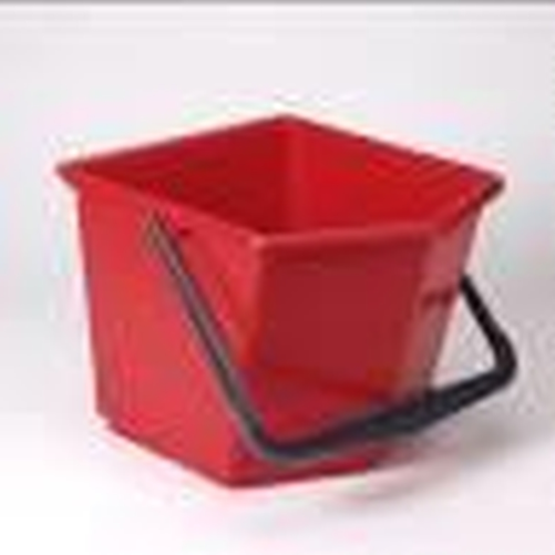 Wiadro czerwone 15 l | ECOLAB, 10000391