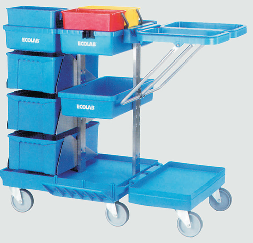 Wózek do sprzątania Healthguard, duży | ECOLAB, 10000661