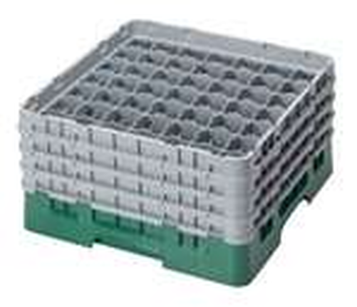 Pełnowymiarowy kosz na kieliszki i szklanki, 49 pól, śr. 62 mm, wys. 215 mm | CAMBRO, Camrack