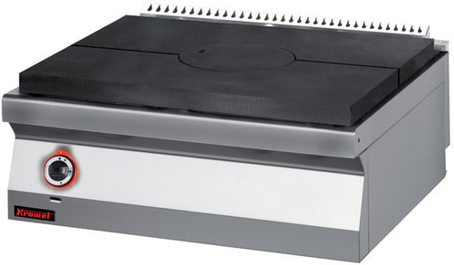 Kuchnia gazowa z płytą grzewczą, nastawna, 9 kW, 800x700x280 mm | KROMET, 700.KG/I-800