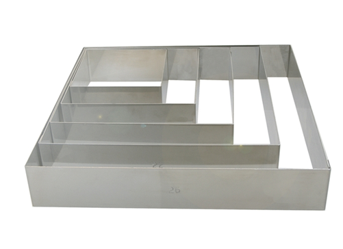 Rant kwadratowy 120x120 mm | DE BUYER, D-3906-12