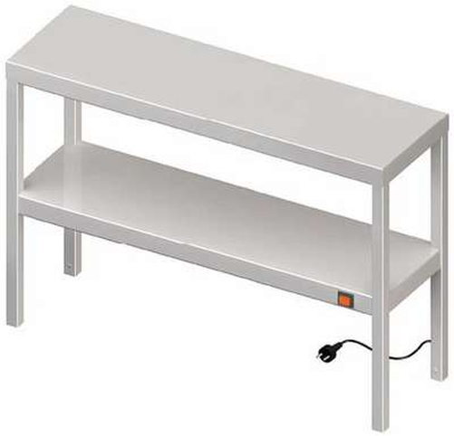 Nadstawka grzewcza na stół podwójna 1000x300x700 mm | STALGAST, 982223100