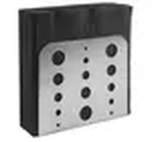 Serwetnik 150x45x125 mm, stal nierdzewna satynowana | APS, 11780