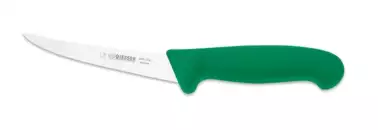 Nóż do trybowania, półelastyczny 130 mm, zielony | GIESSER, 2505