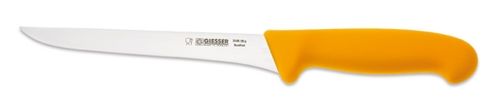 Nóż do trybowania 180 mm, żółty | GIESSER, 3105
