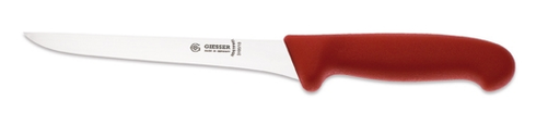 Nóż do trybowania 180 mm, czerwony | GIESSER, 3105