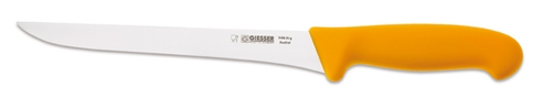 Nóż do trybowania 210 mm, żółty | GIESSER, 3105